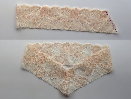 V-lace sewing