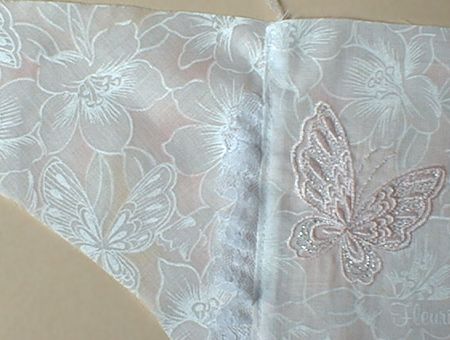 pre gathered lace