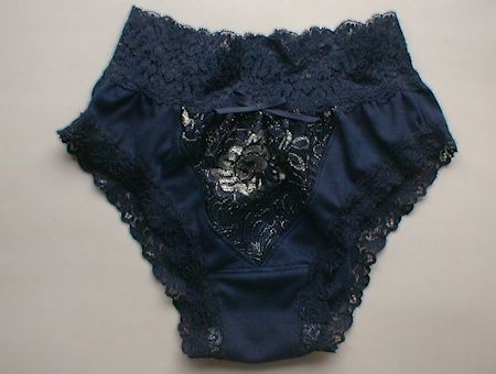 Front lace pants