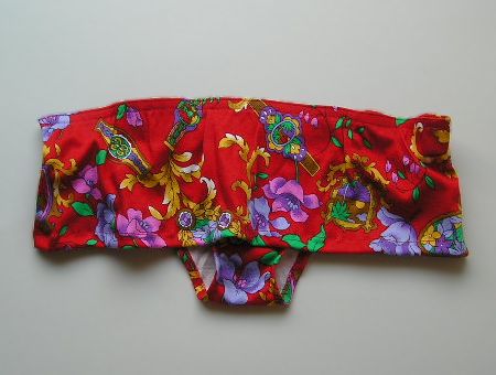 Panties with overskirt