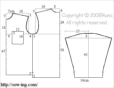 Polo shirt pattern hotsell