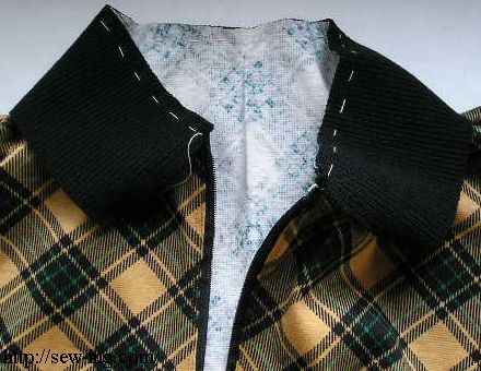 Sew collar